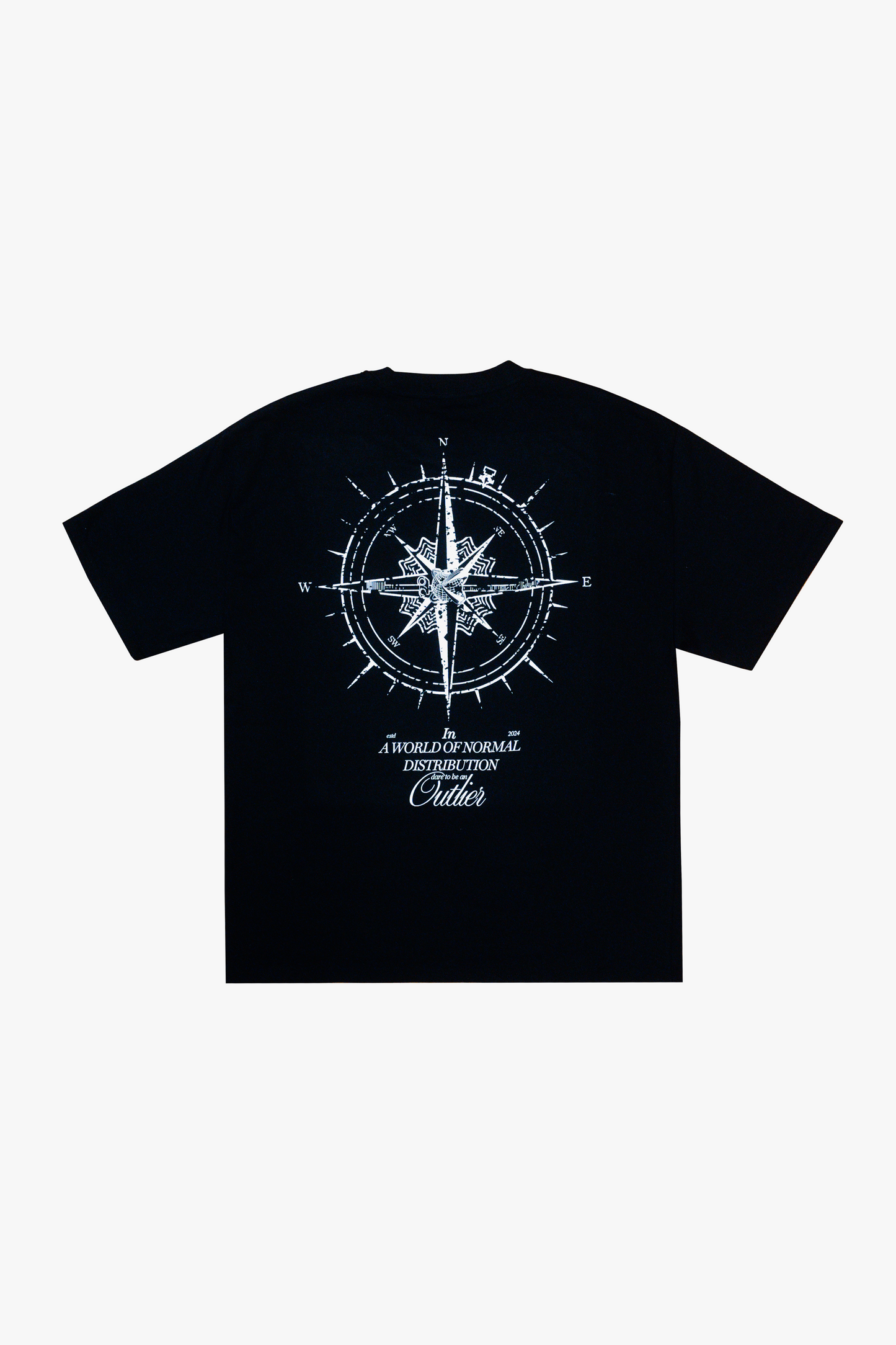 The Outlier Black Heavyweight Tee